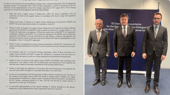 Bruksel: Miratohet udhërrëfyes për zbatimin e marrëveshjeve të energjisë mes Kosovës dhe Serbisë