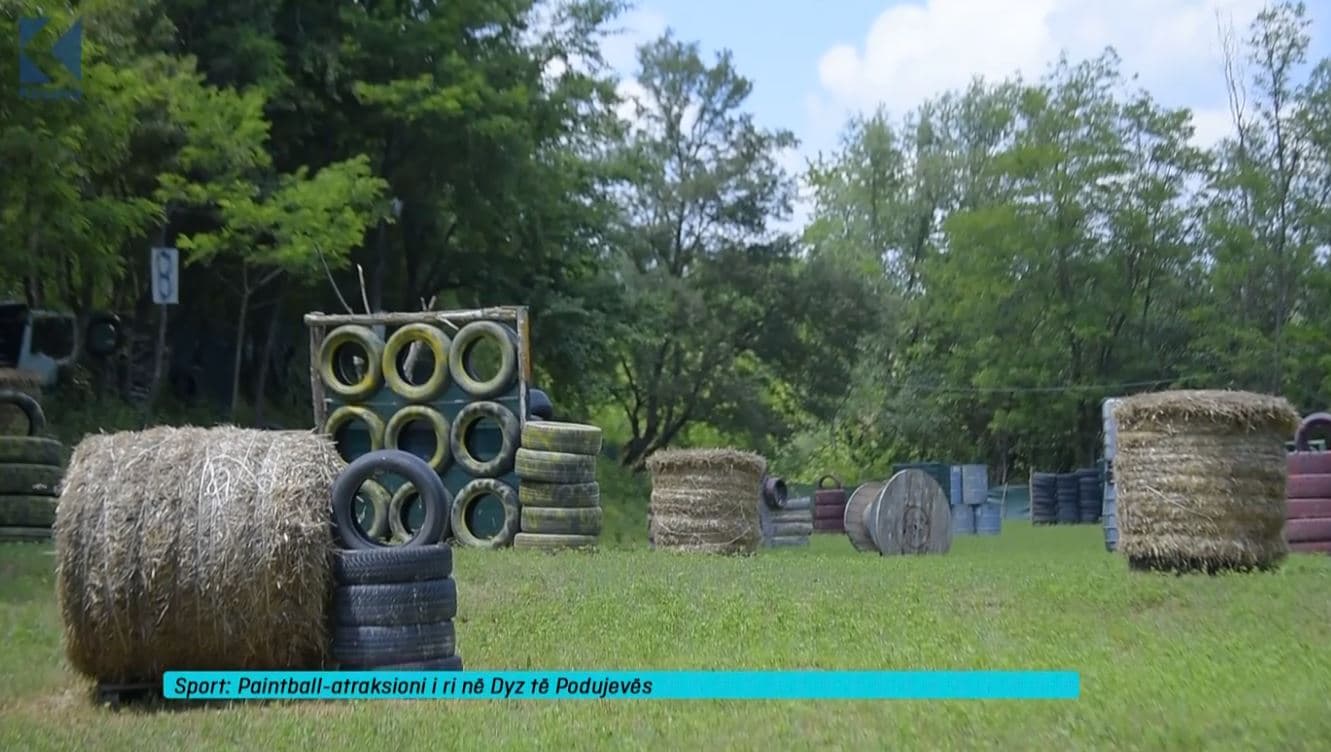 Paintball, atraksioni i ri në Dyz të Podujevës (VIDEO)