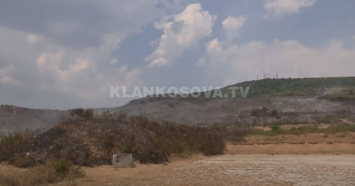 Lokalizohet zjarri në Cërrnushë (VIDEO)