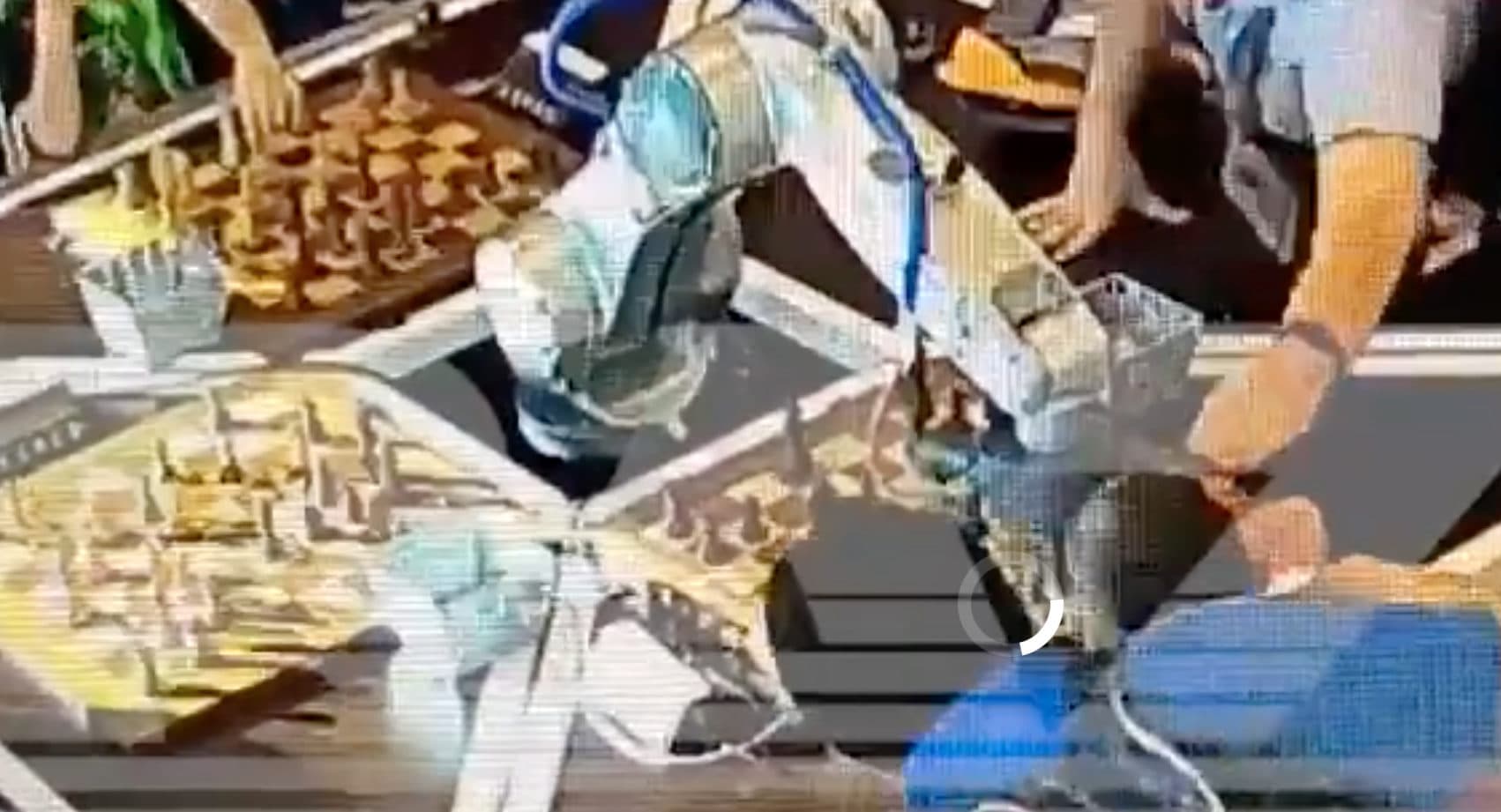 Roboti i shahut ia thyen gishtin e kundërshtarit shtatëvjeçar (VIDEO)