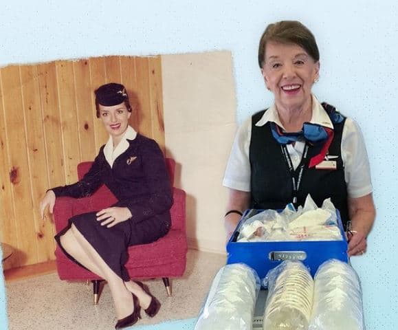 86 vjeçarja shpallet stjuardesa më jetëgjatë në botë