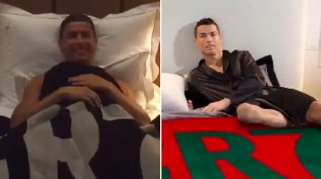 Cristiano Ronaldo fle pesë herë në ditë