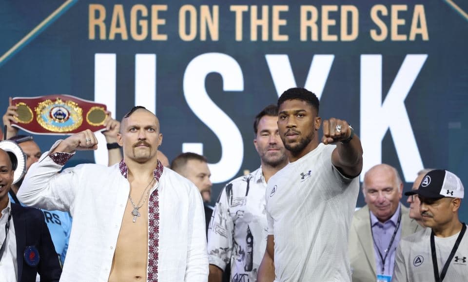 Sonte rimeçi i shumëpritur, Joshua vs Usyk