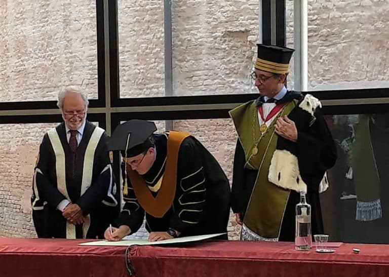 UBT-ja, pjesëmarrës sot në ngjarjen historike të nënshkrimit të versionit të ri të deklaratës “Magna Charta Universitatum”
