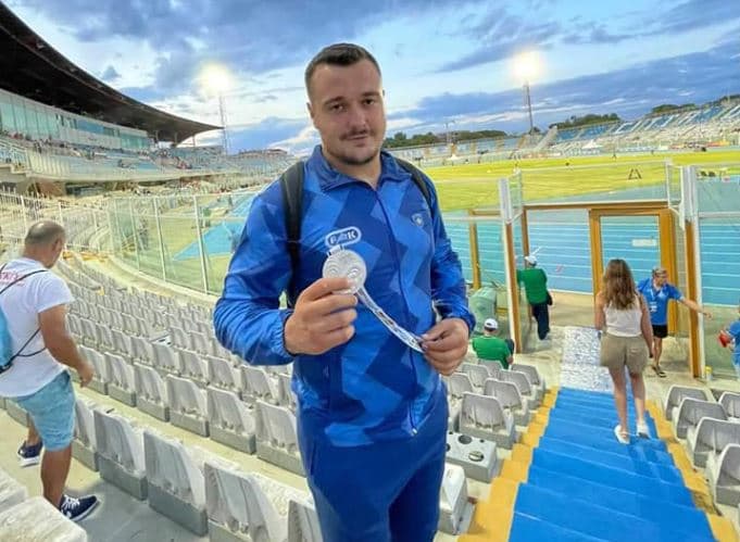 Muhamet Ramadani fiton medaljen e argjendtë në Kampionatin Mesdhetar U23