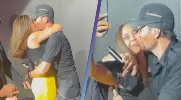 Befason Enrique Iglesias, puth fansen në skenë në Las Vegas (VIDEO)