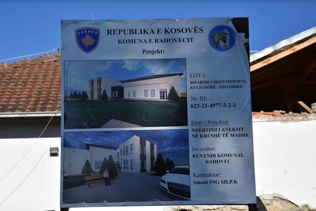 Vihet gurthemeli i aneksit të shtëpisë së kulturës në Krushë të Madhe