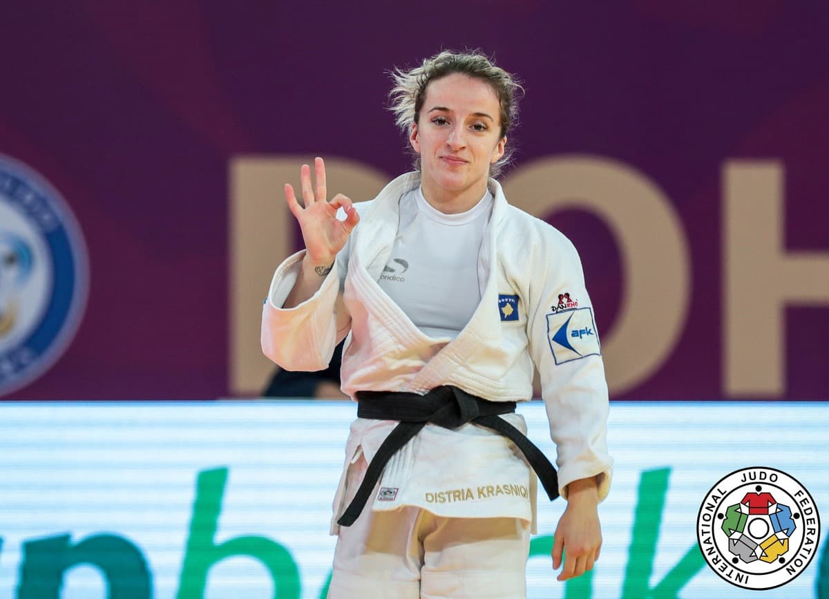 Distria Krasniqi kalon në finale të Grand Slam Paris 2023