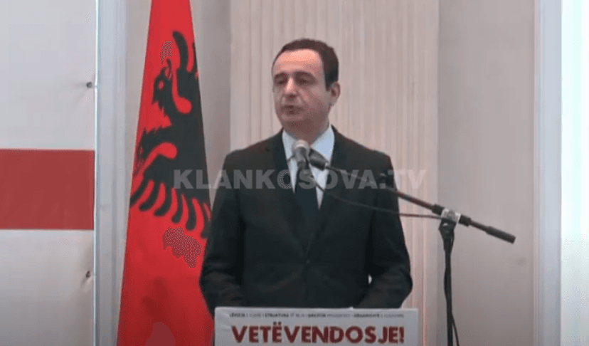 Kurti e betonizon qëndrimin kundër prekjes së sovranitetit të Kosovës (VIDEO)