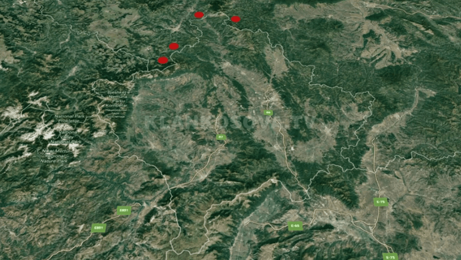 Ku janë bazat ushtarake serbe pranë Kosovës? (VIDEO)