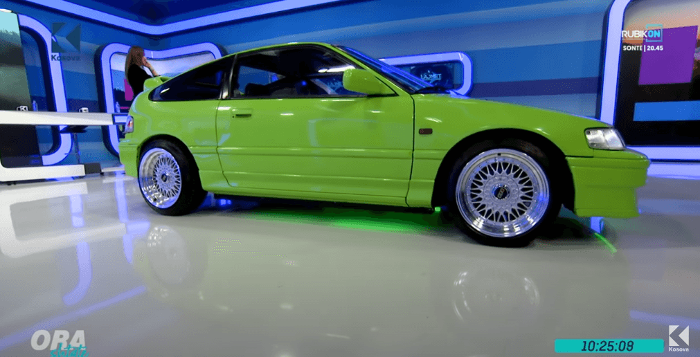 Dashamir Terizja nga Tetova me veturën e tij Honda CRX, viti 1988 (VIDEO)