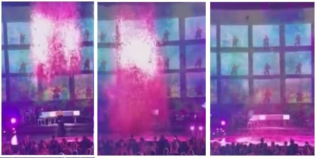 Bëhet viral truku i zhdukjes së Adele nga skena (VIDEO)