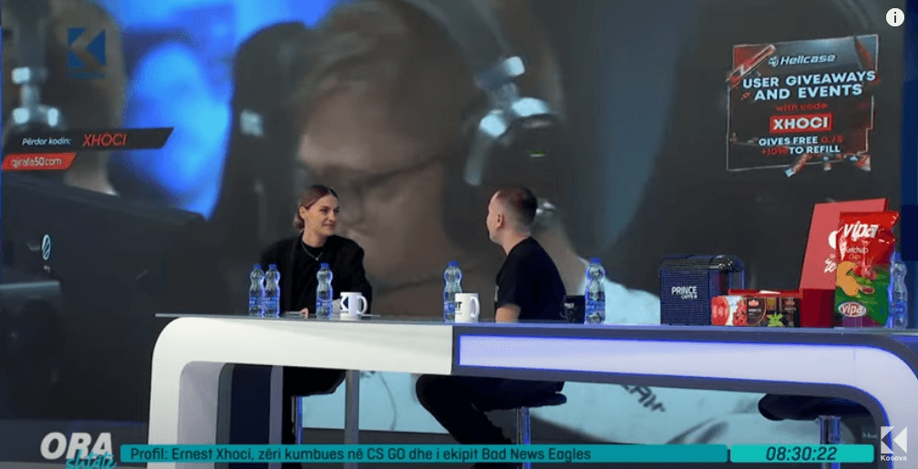 Ernest Xhoci, zëri kumbues i CS:GO dhe i superekipit Bad News Eagles (VIDEO)