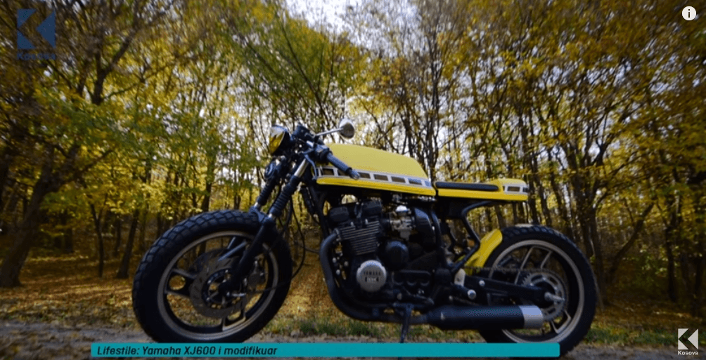 Yamaha XJ600 i modifikuar (VIDEO)