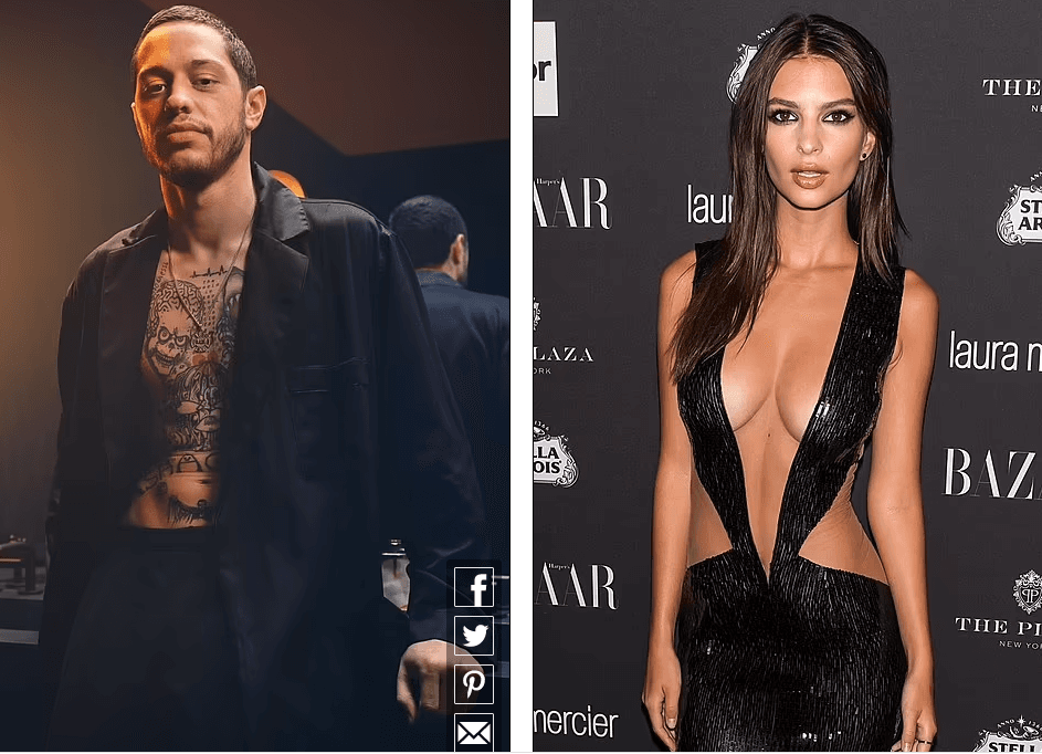 Pete Davidson “në lidhje “ me modelen Emily Ratajkowski