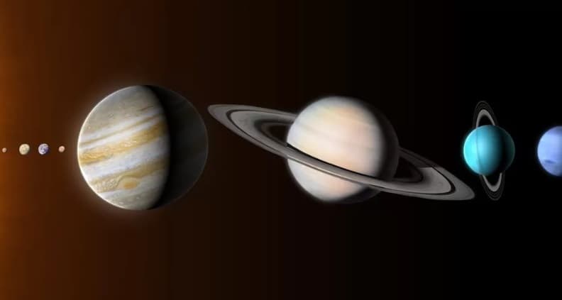 Sonte janë të dukshëm të gjithë planetët e sistemit diellor