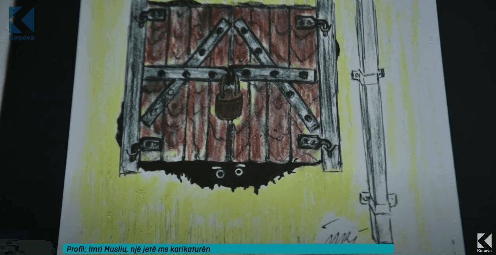 Imri Musliu, një jetë me karikaturën! (VIDEO)