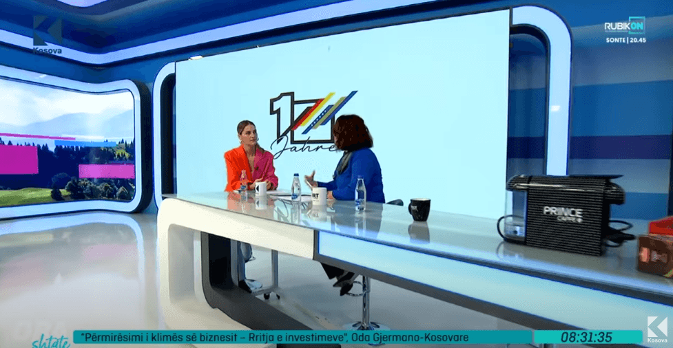 "Përmirsimi i klimes së biznesit - Rritja e investimeve", Oda Gjermano-Kosovare (VIDEO)