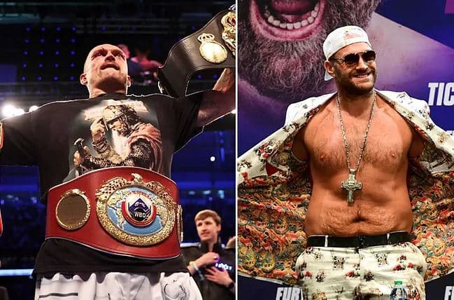 Tyson Fury i dërgon Oleksandr Usyk kontratën për betejën e shumëpritur