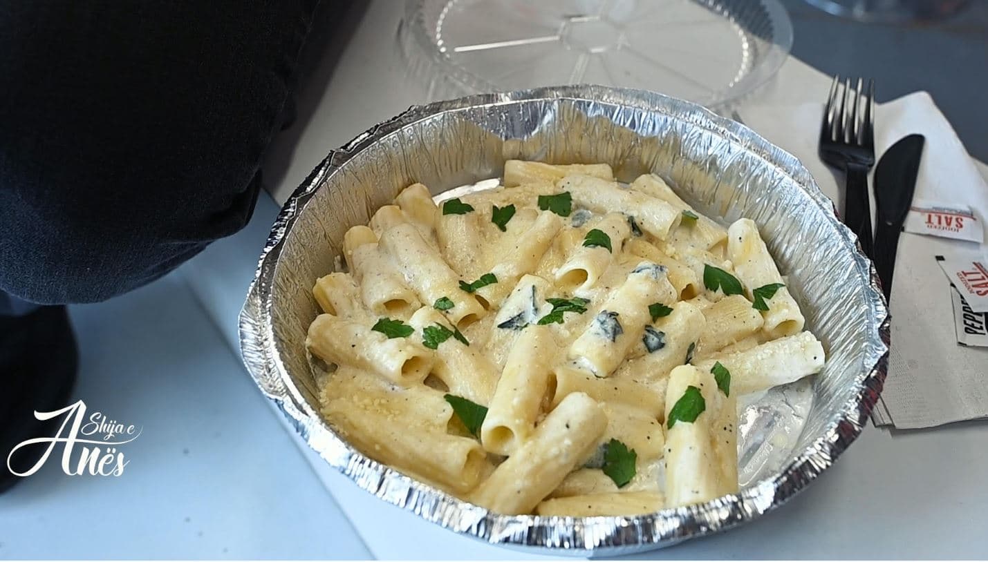 Penne super kremoze në Shija e Anës