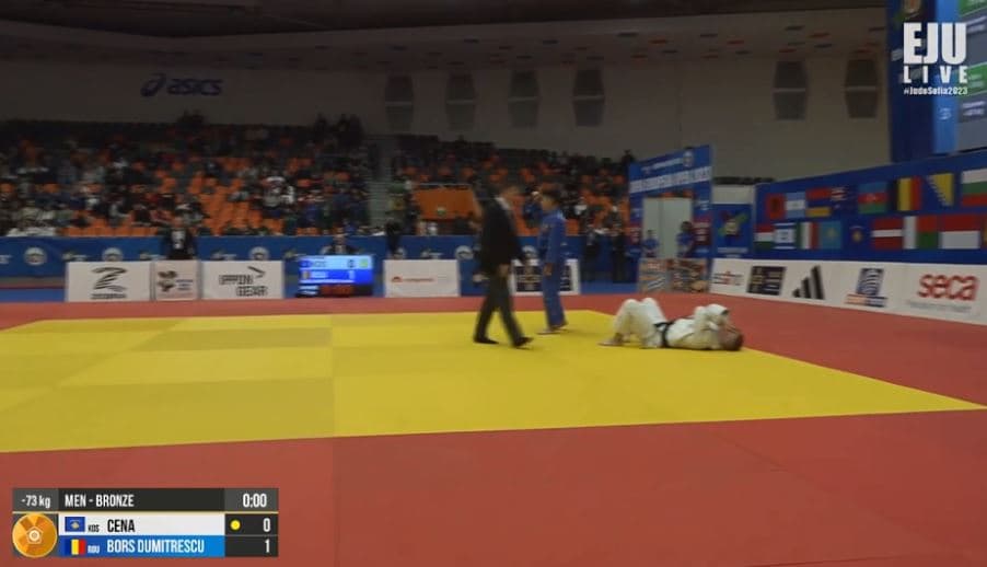 Dardan Cena nuk ia arrin ta fitojë të bronztën në Europian Open