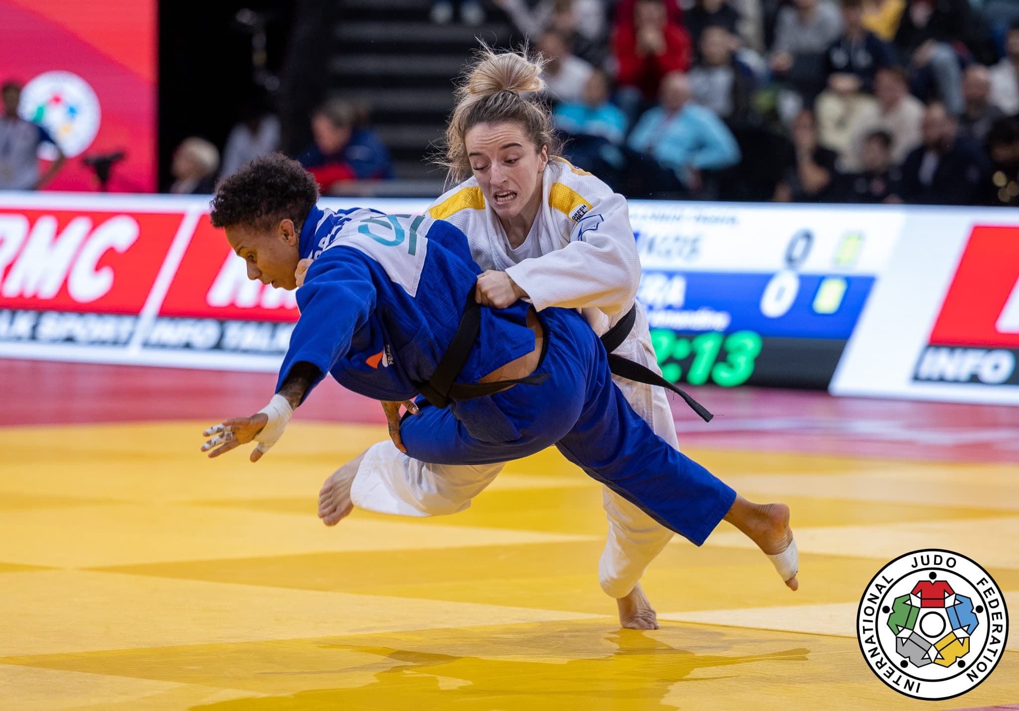 Momenti kur Distria Krasniqi shpallet kampione e Parisit (VIDEO)