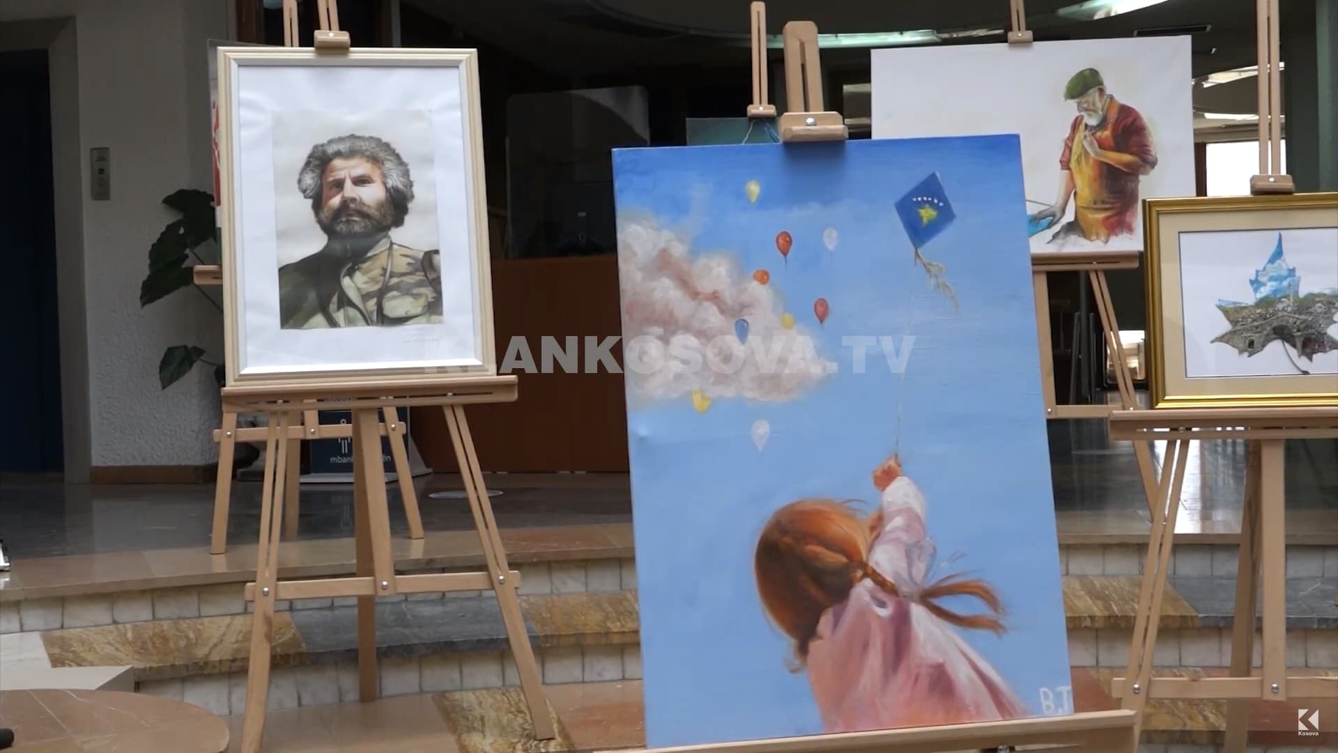Fëmijët e lindur pas pavarësisë pikturojnë Kosovën (VIDEO)