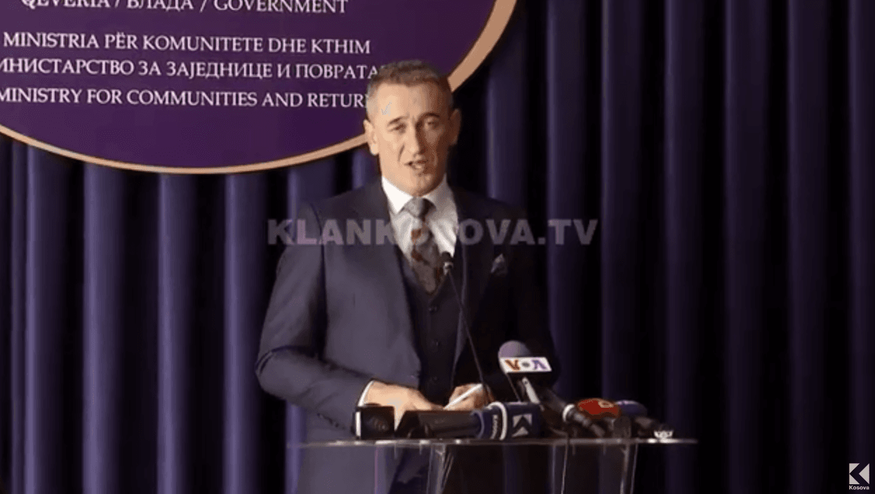 Rashiq shpalos planin e Kurtit për kthimin e serbëve nëpër zonat urbane të Kosovës (VIDEO)