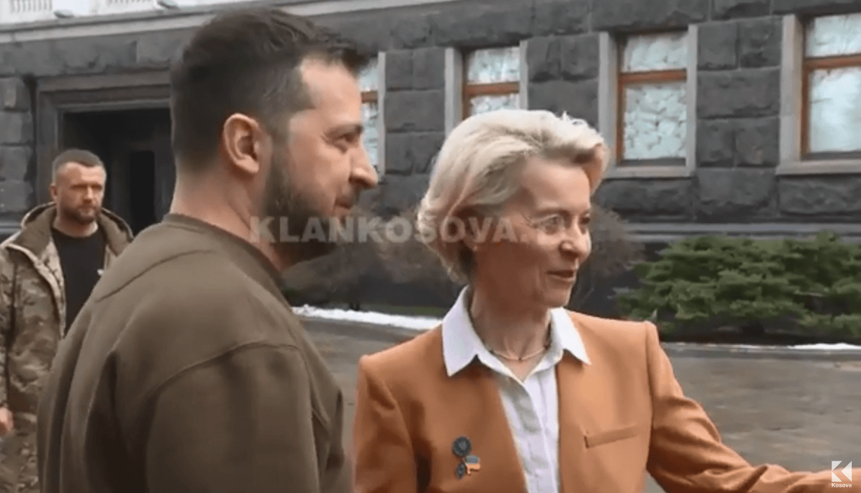 Von der Leyen pritet nga Zelensky në Kiev (VIDEO)