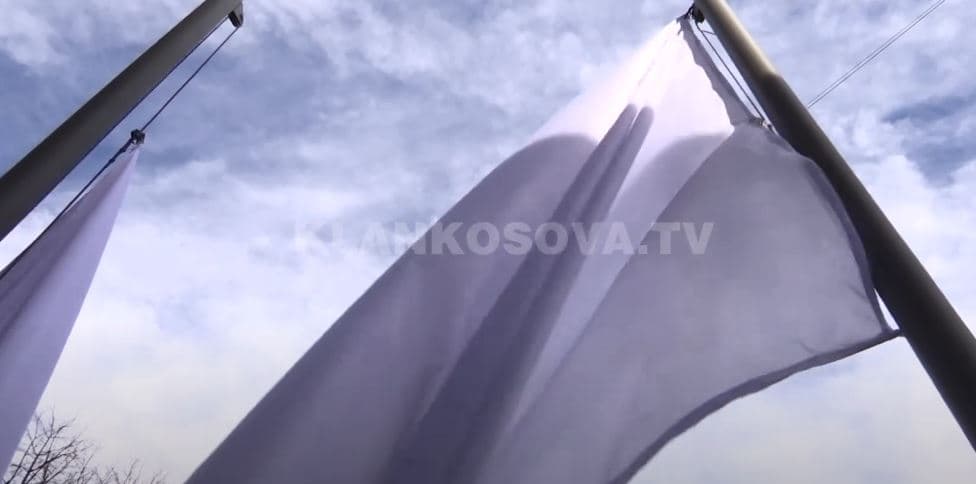 Protesta e PSD-së: Tym i zi e flamuj të bardhë për Kurtin (VIDEO)