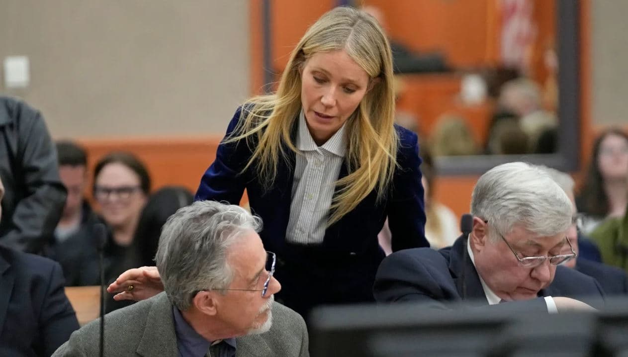 Gwyneth Paltrow shpallet e pafajshme për rastin e përplasjes me ski
