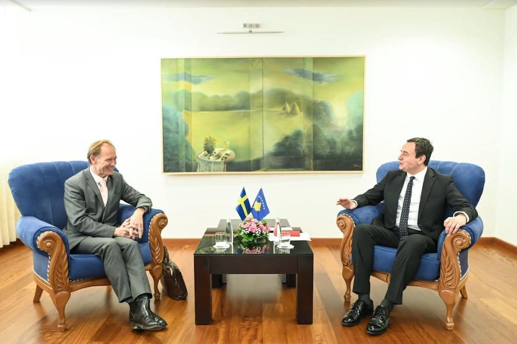 Kurti takon ambasadorin Westerlund, diskutohet hapja e Odës Ekonomike Nordike në Kosovë