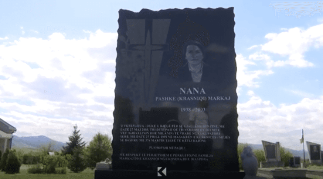 Pashkë Krasniqi-Markaj, nëna që dogji veten pasi i varrosi djemtë që iu vranë në Mejë (VIDEO)