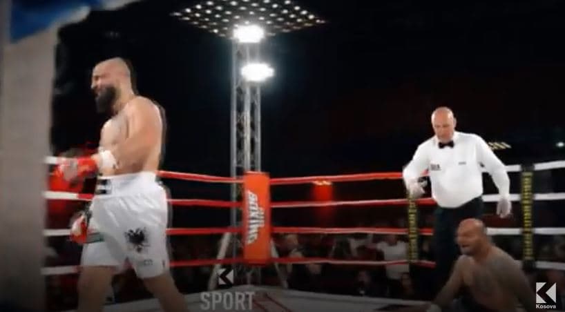 E ofendoi me origjinë shqiptare, Roberto Bakaj e “demolon” kundërshtarin në ring (VIDEO)