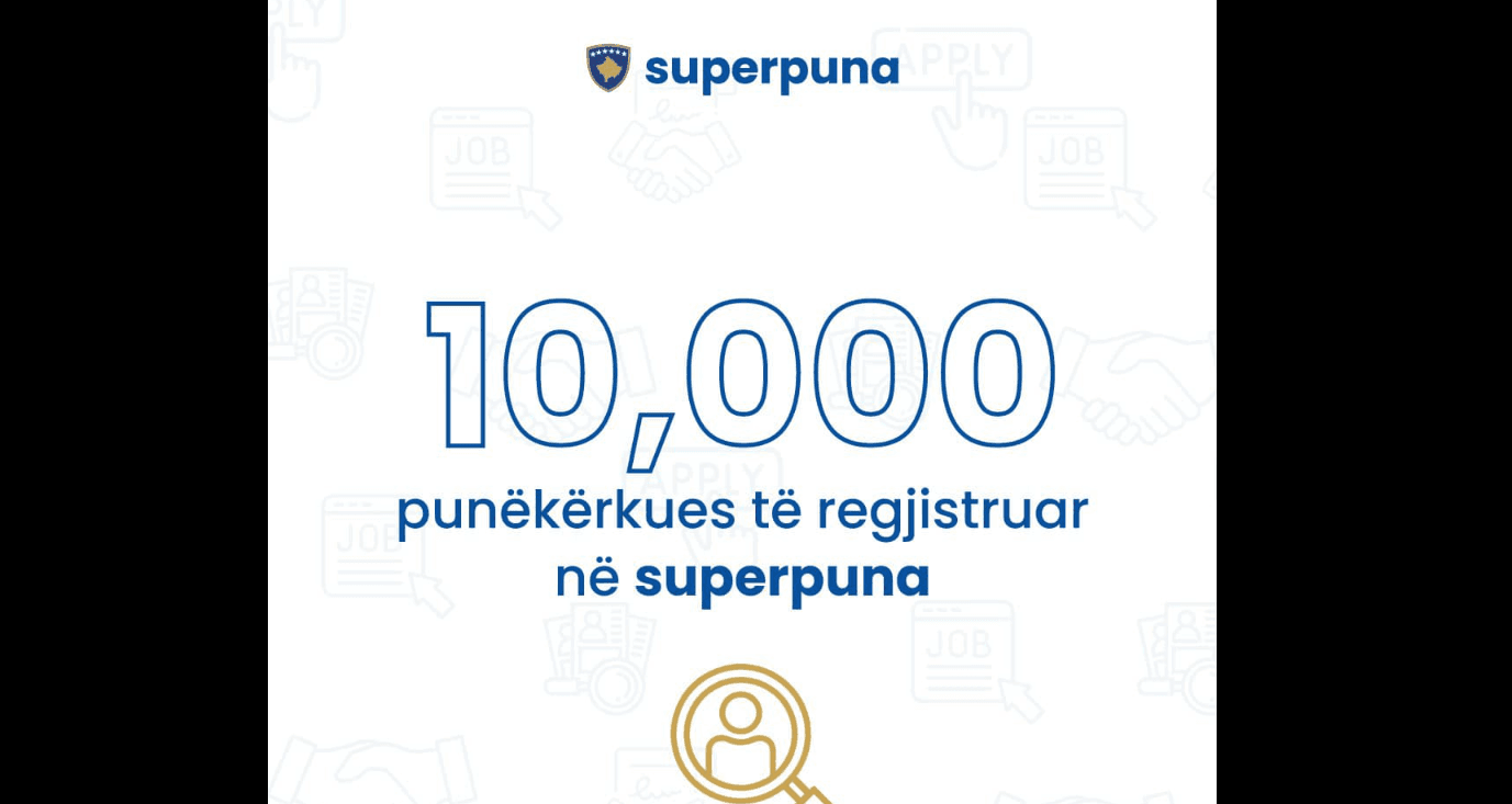 10 mijë punëkërkues regjistrohen në “Superpuna”