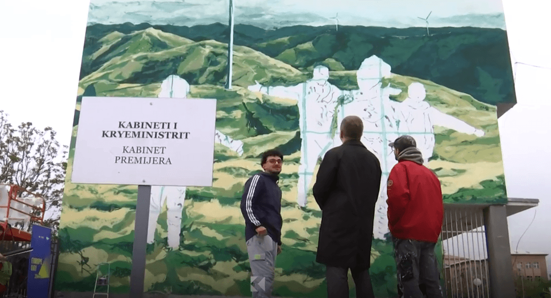 Ndihma e BE-së: Përurohet murali i “Energjisë së mirë” (VIDEO)