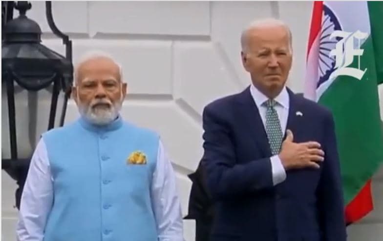 Momenti kur Joe Biden e ngatërron himnin e Indisë me atë të ShBA-së (VIDEO)