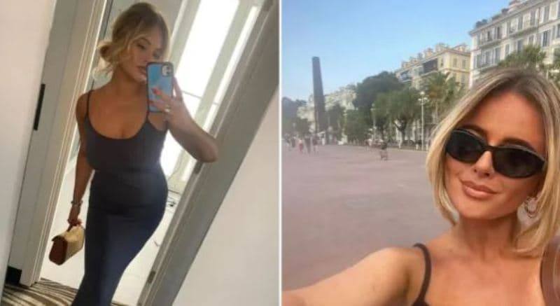 Emily Atack shfaqet joshëse në një pozë para pasqyrës (FOTO)