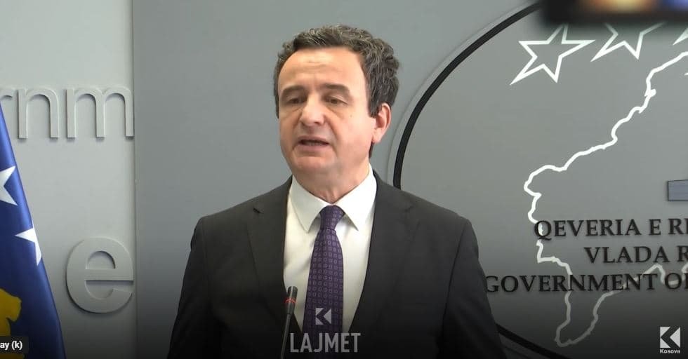 Frustrimi i kryeministrit - Lajçak është emisar pro Serbisë (VIDEO)