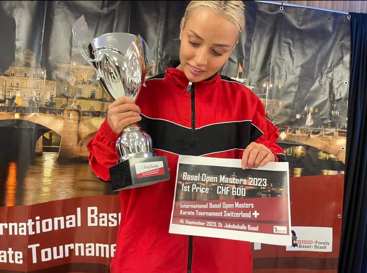 Fortesa Orana rrëmben dy medalje të arta në “Basel Open”