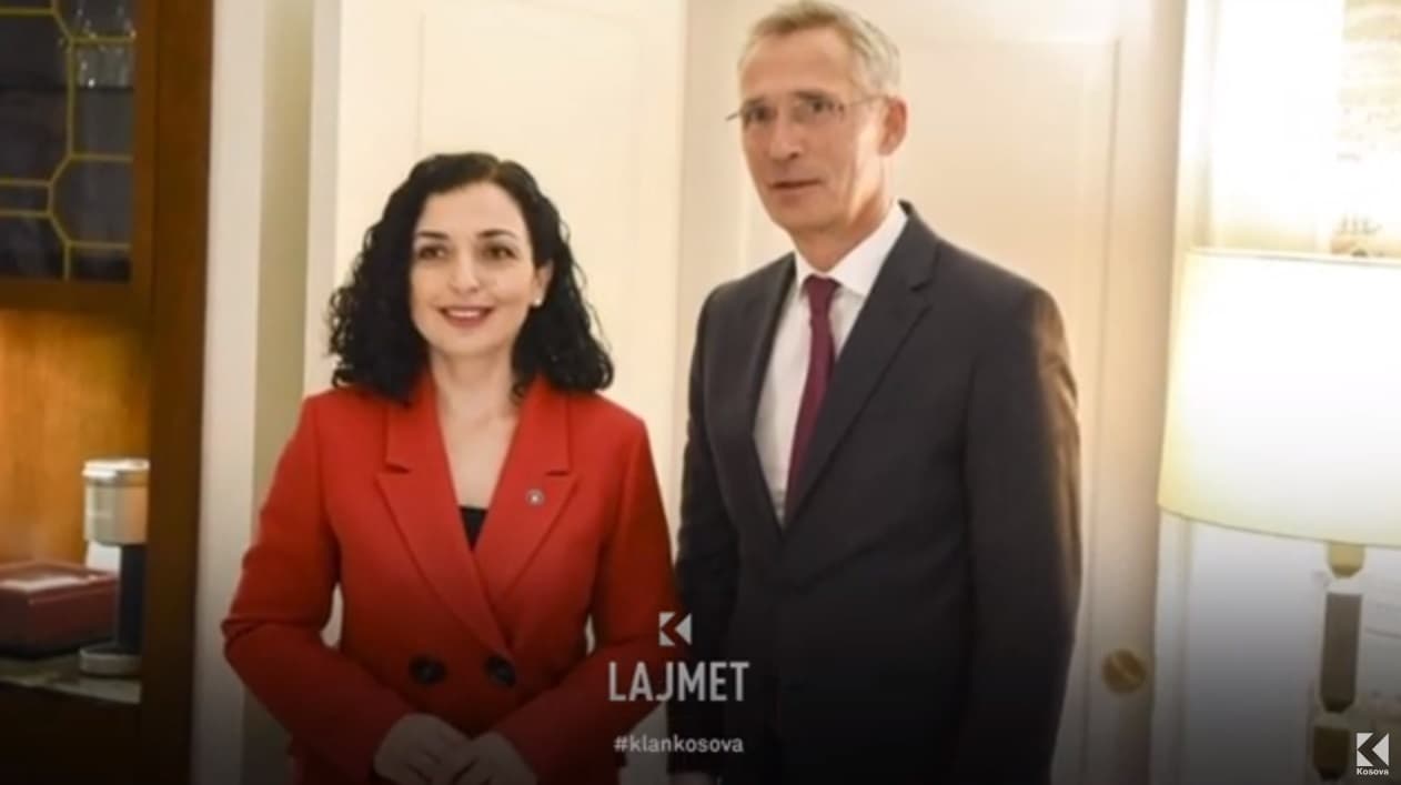 Stoltenberg-Osmani: Siguria në Kosovë, kryetemë në Bruksel (VIDEO)