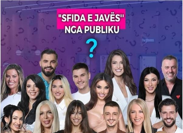 Publiku do të sygjerojë "Sfidën e Javës" për banorët e Big Brother VIP Kosova 2