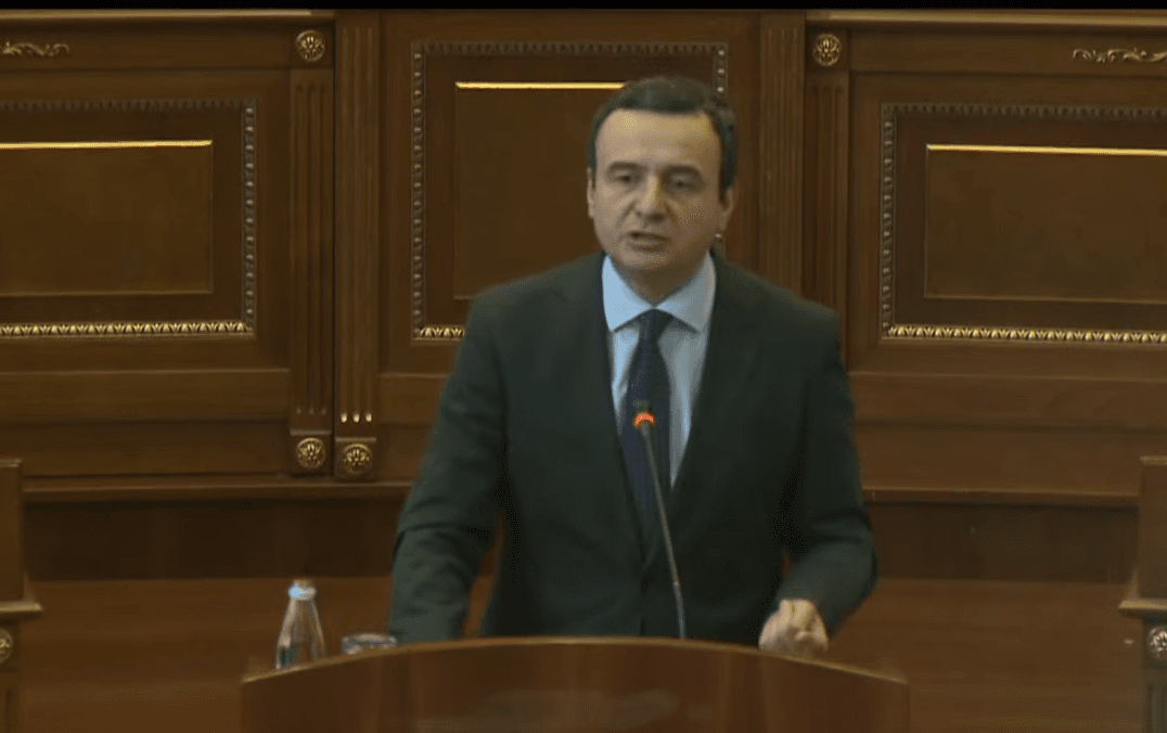 Kurti thotë se për tri vjet, rritja e punësimit është 16 përqind