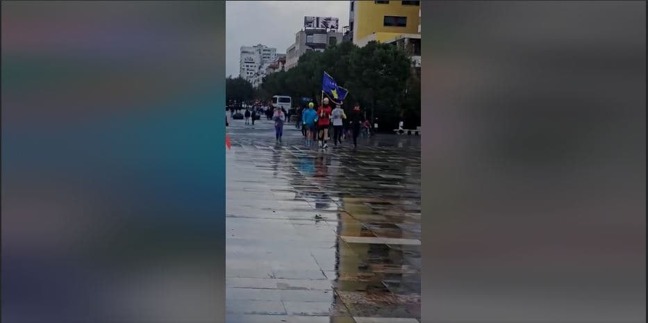 Atleti Erzen Zyberaj arrin me sukses në Tiranë nga nisja në Prishtinë