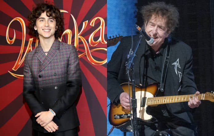 Chalameti ka dëgjuar një listë këngësh të papublikuara të Bob Dylanit të gjatë 12 orë