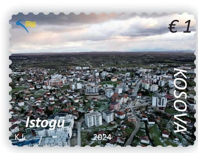 Istogu në pulla postare të Kosovës