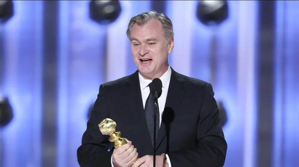 "Oppenheimer" i Christopher Nolan kryeson në Golden Globes fiton pesë çmime