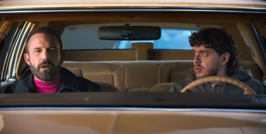 Jack Harlow i bashkohet Ben Affleck-ut në reklamë përpara Super Bowl 2024 (VIDEO)