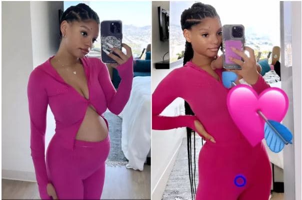 Halle Bailey e tregon trupin e saj pas lindjes së foshnjës