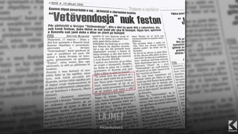 VV-ja opozitare e injoronte, VV-ja në pozitë e respekton Pavarësinë (VIDEO)